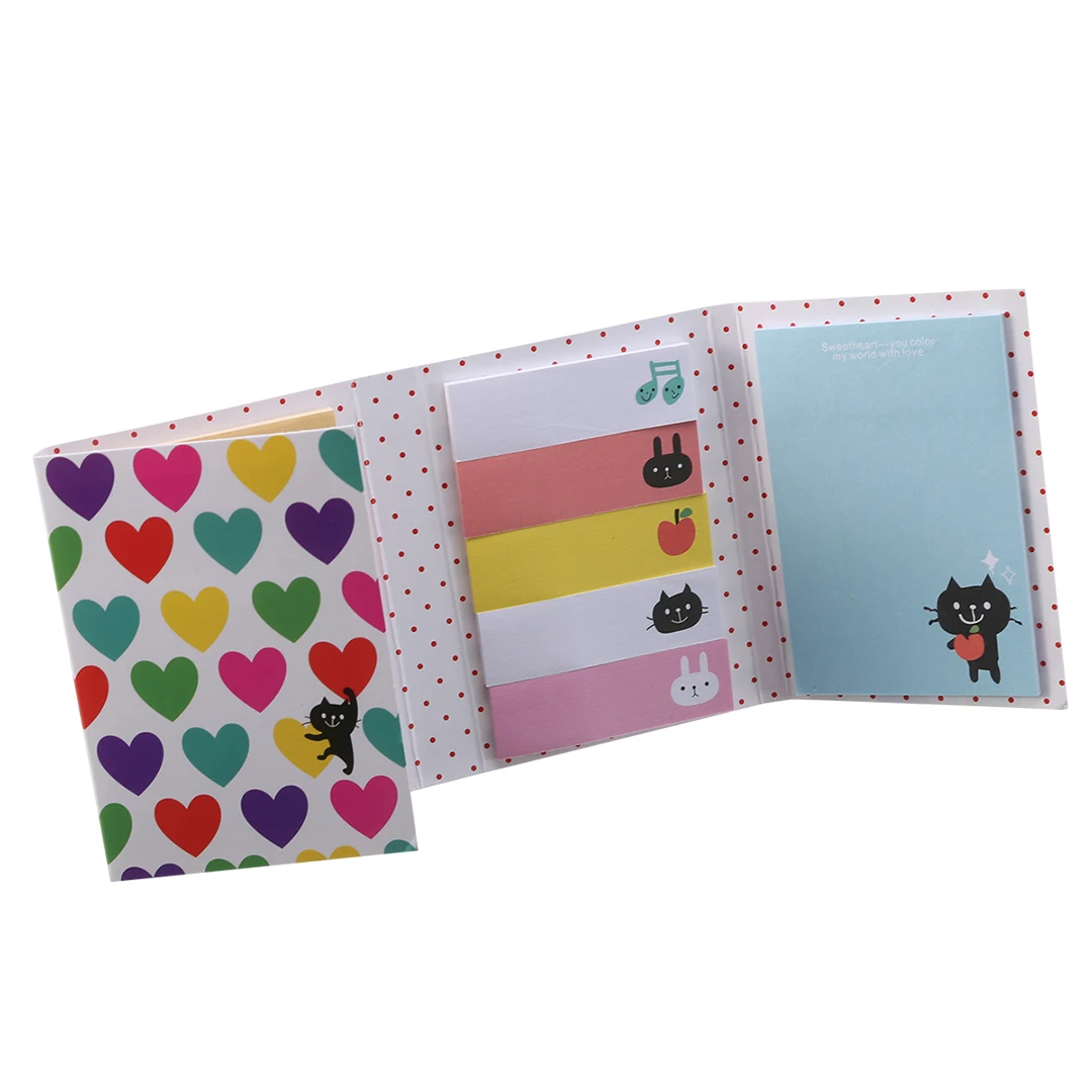 1pc Cartoon Sticker Animals Sticky Notes For Kids Bookmark Marker Memo Index Tab Flags