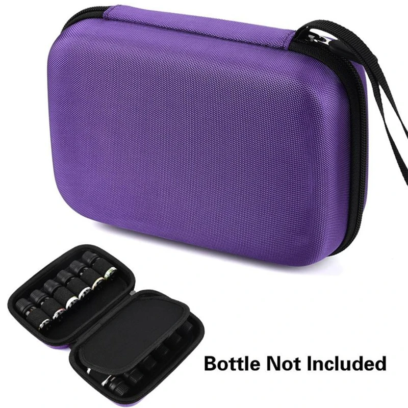 New Creative  12 Roller Bottles Essential Oil Case Carry Holder Storage Aromatherapy Bag Wear-resistant hot Easy Use C0228      06