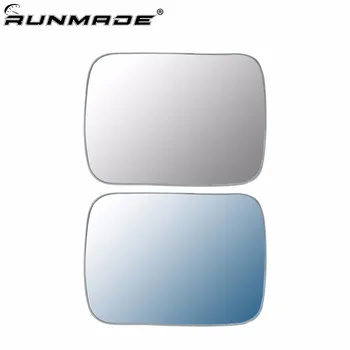 

runmade 2Pcs 360 Degree Car Mirror Wide Angle Square Convex Blind Spot Mirror For Parking Rear View Mirror For Car SUV Van Truck