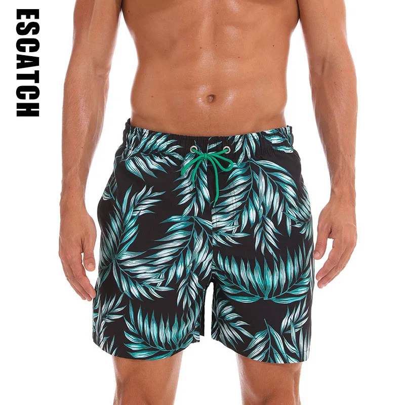 Mens Slim Fit Quick Dry Short Swim Trunks with Mesh Lining Swim Trunks