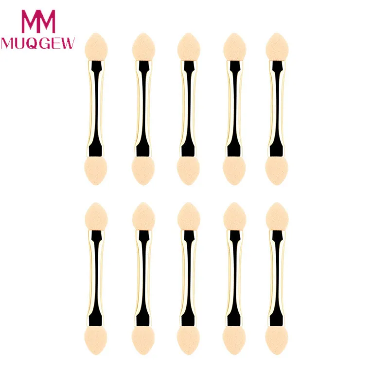 

10Pcs Makeup Double-end Eye Shadow Eyeliner Brush Sponge Applicator Tool Professional Make up Brushes pinceaux maquillage