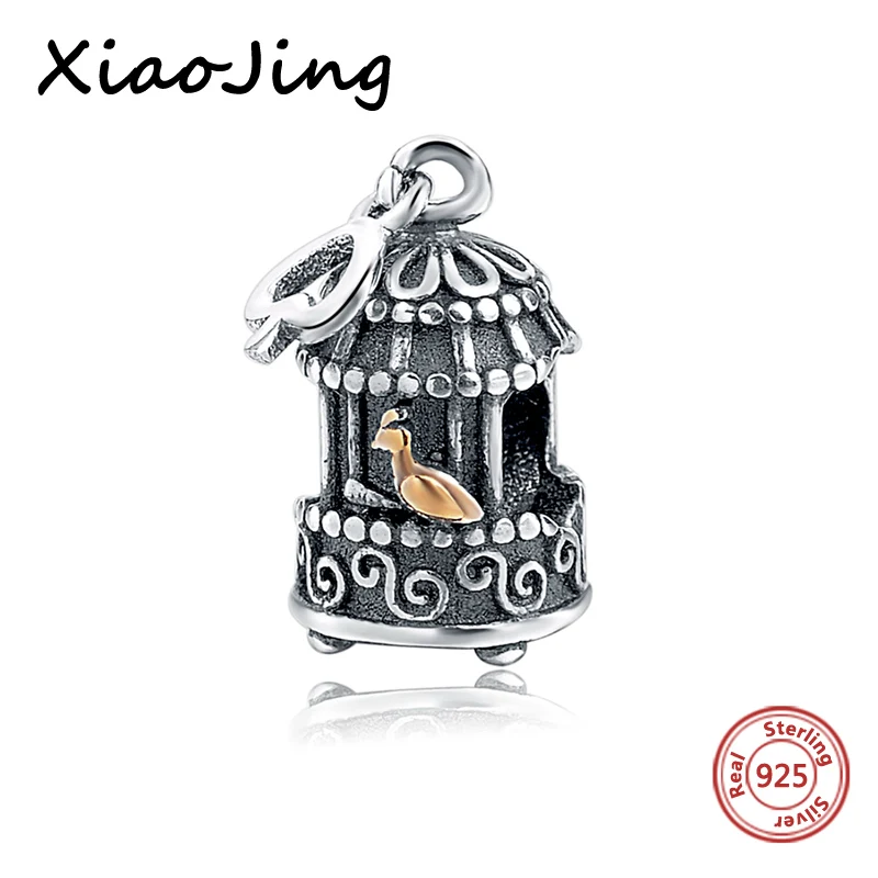 

SG Pandora Charms Silver 925 Original European Cute Bird Charms Silver Pendant Bead Fit Pandora Bracelet & Bangles