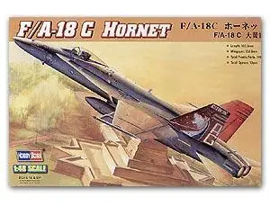 Модель самолета Hobby Boss масштаб 1/48 F / A-18C Hornet для боевых самолетов | Рукоделие и