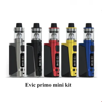 

100% eVic primo mini kit with 4ml capacity ProCore Aries atomizer 80w mini mod powered by single 18650 battery