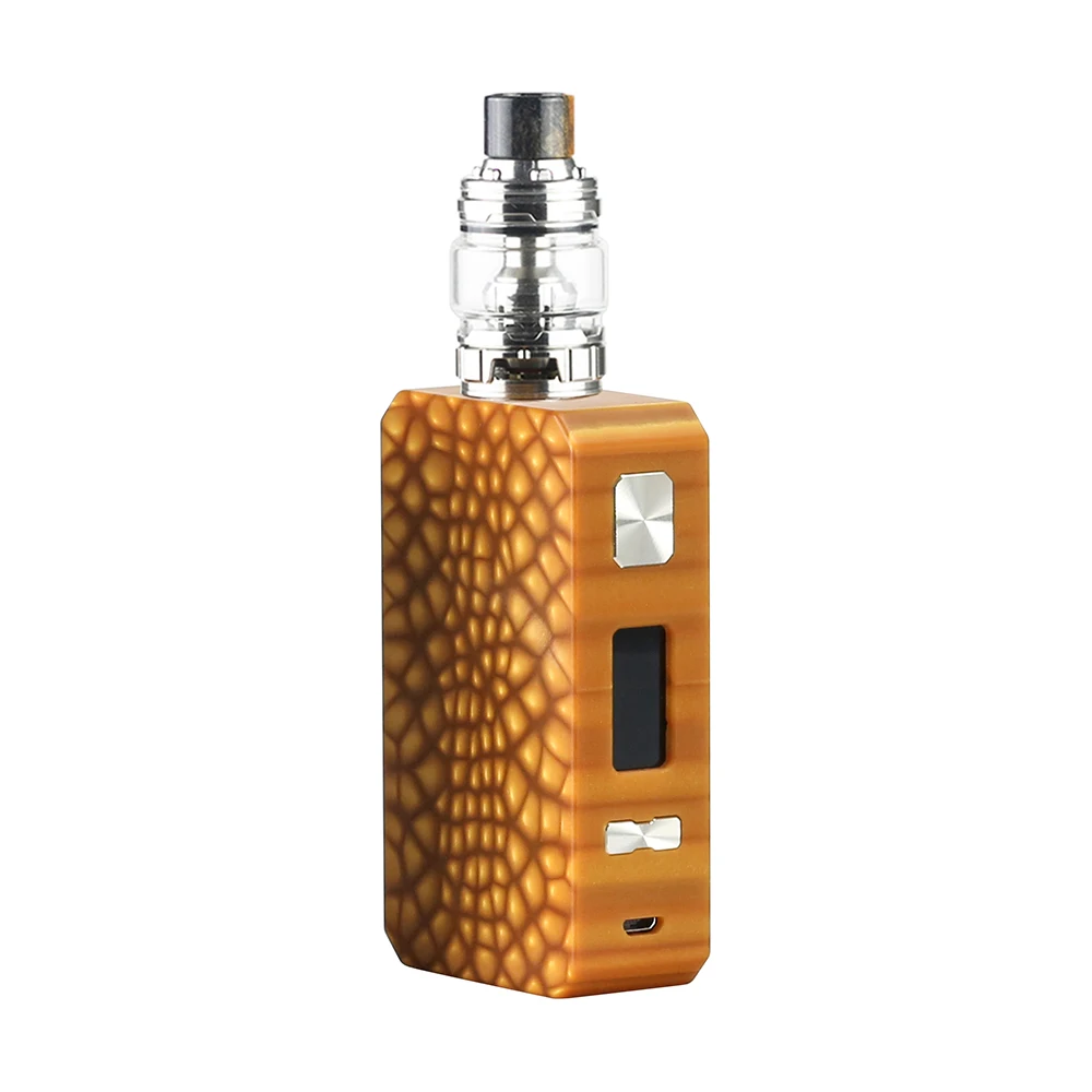 Eleaf Saurobox 220 Вт TC комплект с атомайзером ELLO Duro 2 мл/6 5 мл бак и VW/TC Ni/Ti/SS режим без