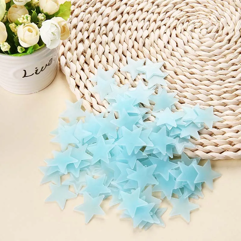 Noctilucent Star Sticker Blue