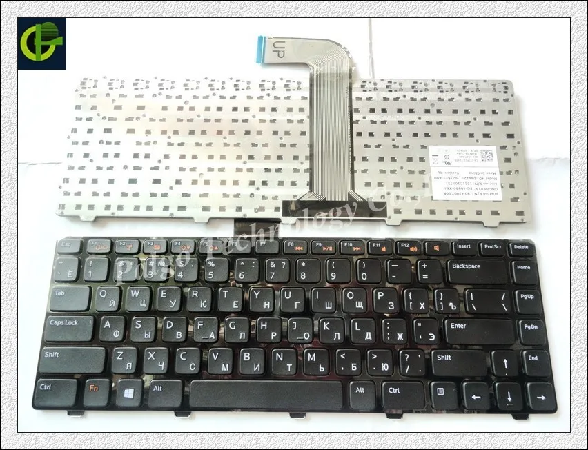 

Russian Keyboard for DELL M411R XPS 15 L502X X501L X502L Latitude 3330 Black RU laptop keyboard