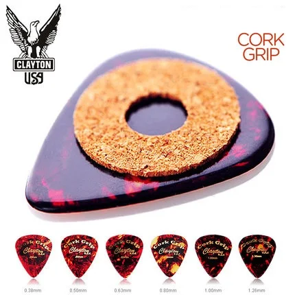 Стандартный гитарный медиатор Clayton Cork Grip | Спорт и развлечения