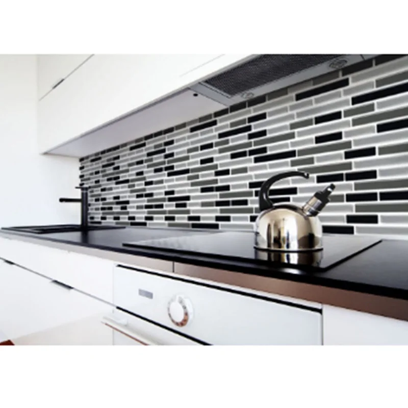 Mosaic Tile Wall Sticker Self-adhesive Decal Home Kitchen Bathroom Mural DIY Kitchen Bathroom Home Wall Decal Sticker Vinyl 3D Mosaic Tile Wall Sticker Self-adhesive Decal Home Kitchen Bathroom Mural DIY Kitchen Bathroom Home Wall Decal Sticker Vinyl 3D