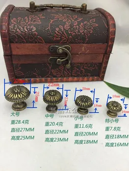 

Bronze Zinc Handle Antique Gallery alloy handle Drawer handles Pull the cabinet Round decoration wholesale