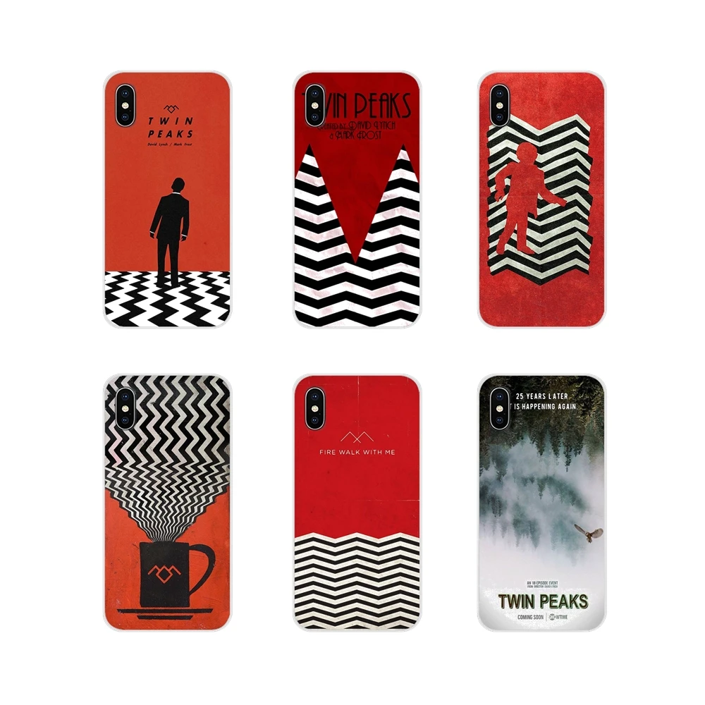 Аксессуары чехлы для телефонов Apple iPhone X XR XS MAX 4 4S 5 5S 5C SE 6 6S 7 8 Plus ipod touch Twin Peaks |