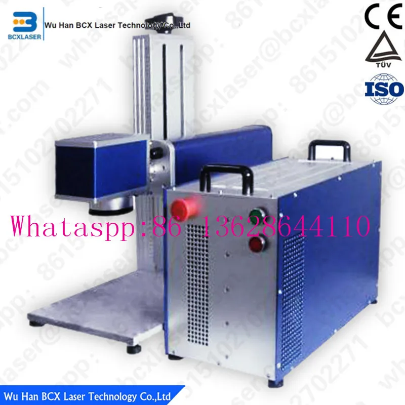 

high speed 15W fiber laser marking machine for metal