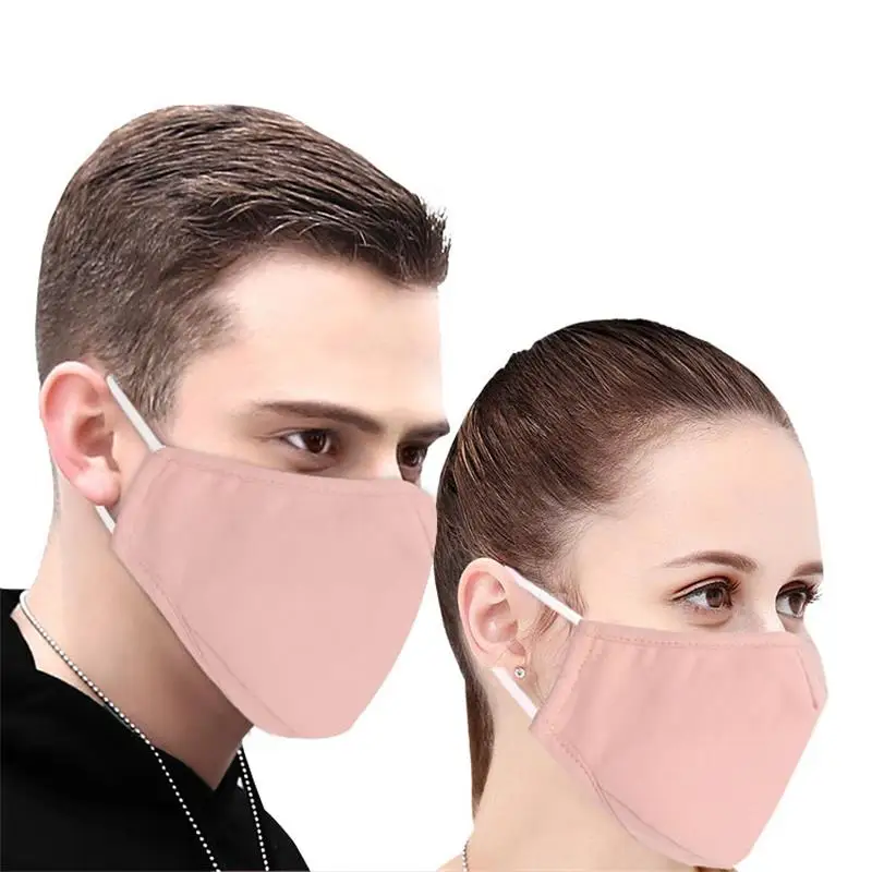 1 шт. хлопок PM2.5 черная маска для рта Анти-пыль маска фильтр с активированным углем ветрозащитный Рот-муфельные бактерии доказательство маски для лица для защиты от гриппа