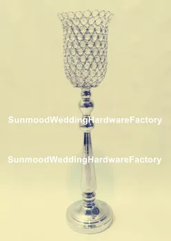 

wedding decoration flower stand for wedding with crystal