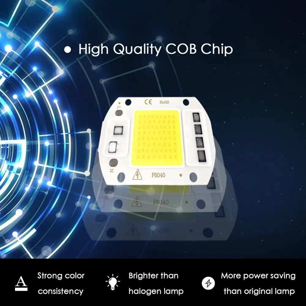 Светодиодный COB чип Smart IC встроенная модель Y32 точечный светильник 110 В 220 без