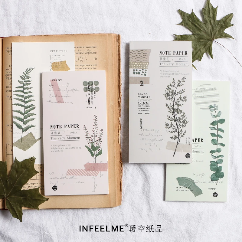 

Infeel.Me dream flower plant Notepad memo pad paper message note paper
