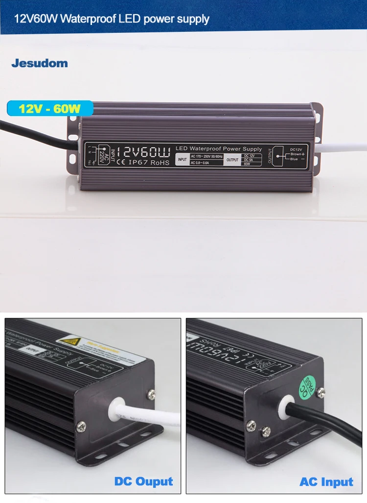 12V60W