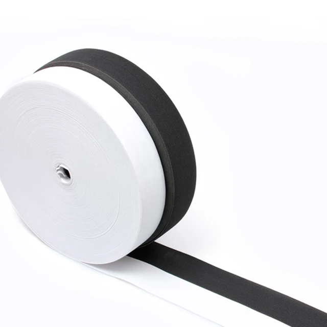 Black Sewing Elastic 1 , 2 , 3 Inch 10 Yard High Quality Elastic MADE IN  USA 