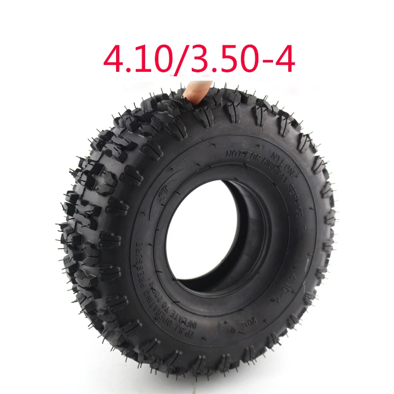 

free shipping Super quality 4.10/3.50-4 410/350-4 ATV Quad Go Kart 47cc 49cc 4.10-4 Tire inner tube Fit All Models 3.50-4 4"