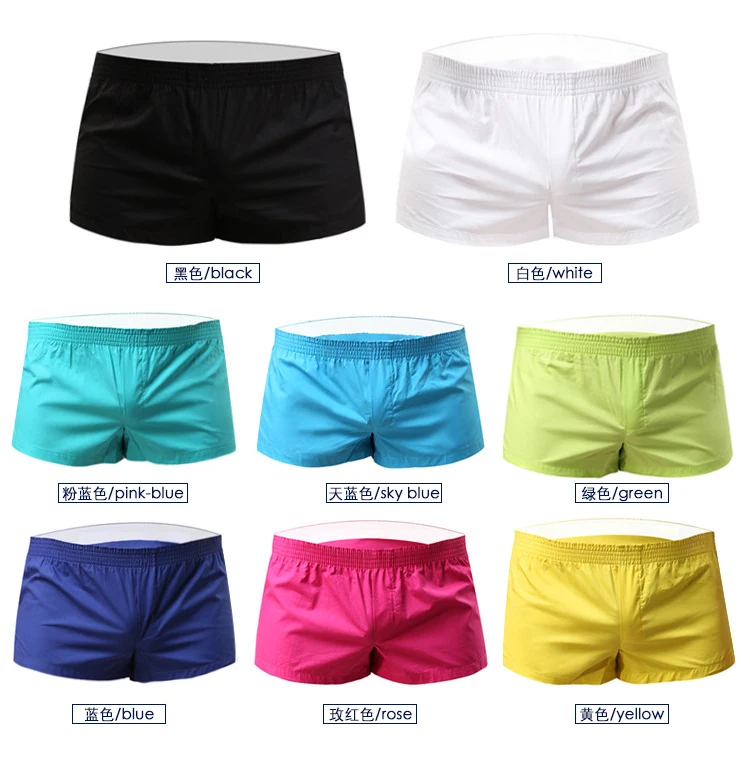 best casual shorts 2022 Men Summer Breathable Cotton Male Gym Sports Running Sleep Comfortable Casual Shorts For 7 Colors mens casual shorts