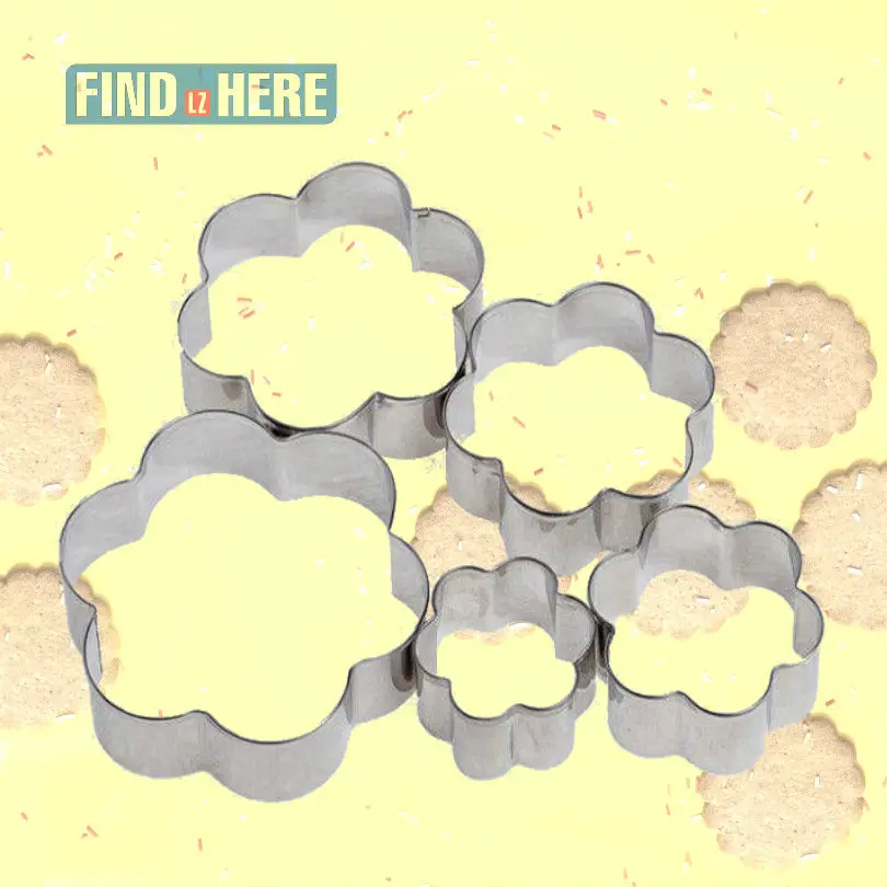 

Cookie Cutter Mould Stainless Steel Baking Tools Snow flower Shape Cutter Mold DIY Baking Biscuit Cookie Bakeware *NF