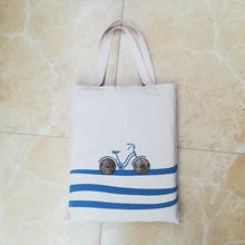 10 шт./лот, Женская Холщовая Сумка-тоут, Экологичная сумка для покупок, Женская дорожная складная сумка на плечо, простые сумки для покупок