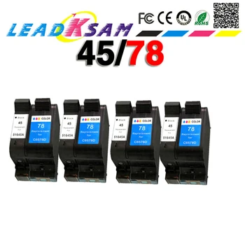 

Refilled ink cartridges compatible For hp45 78 for hp78 45 deskjet 1220c 3820 3822 6122 6127 930c 932c 940c 950c printers