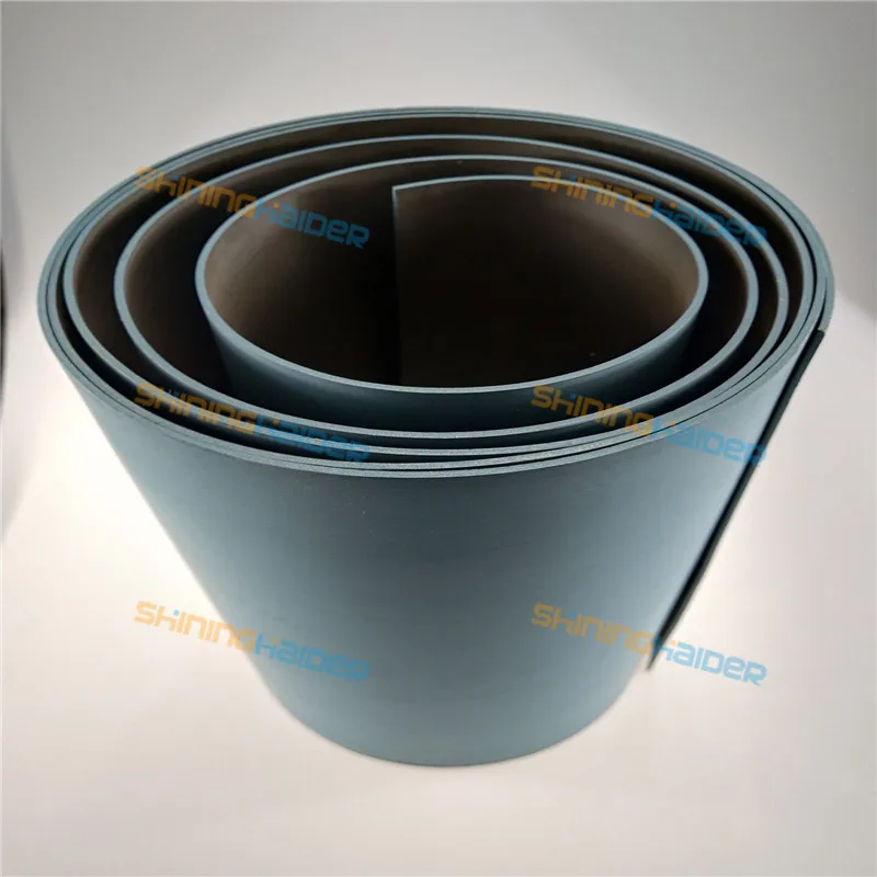 Толщина 1 мм 2 5 длина м синий цвет PTFE turcite b CNC рельсы для станков с ЧПУ мягкая лента