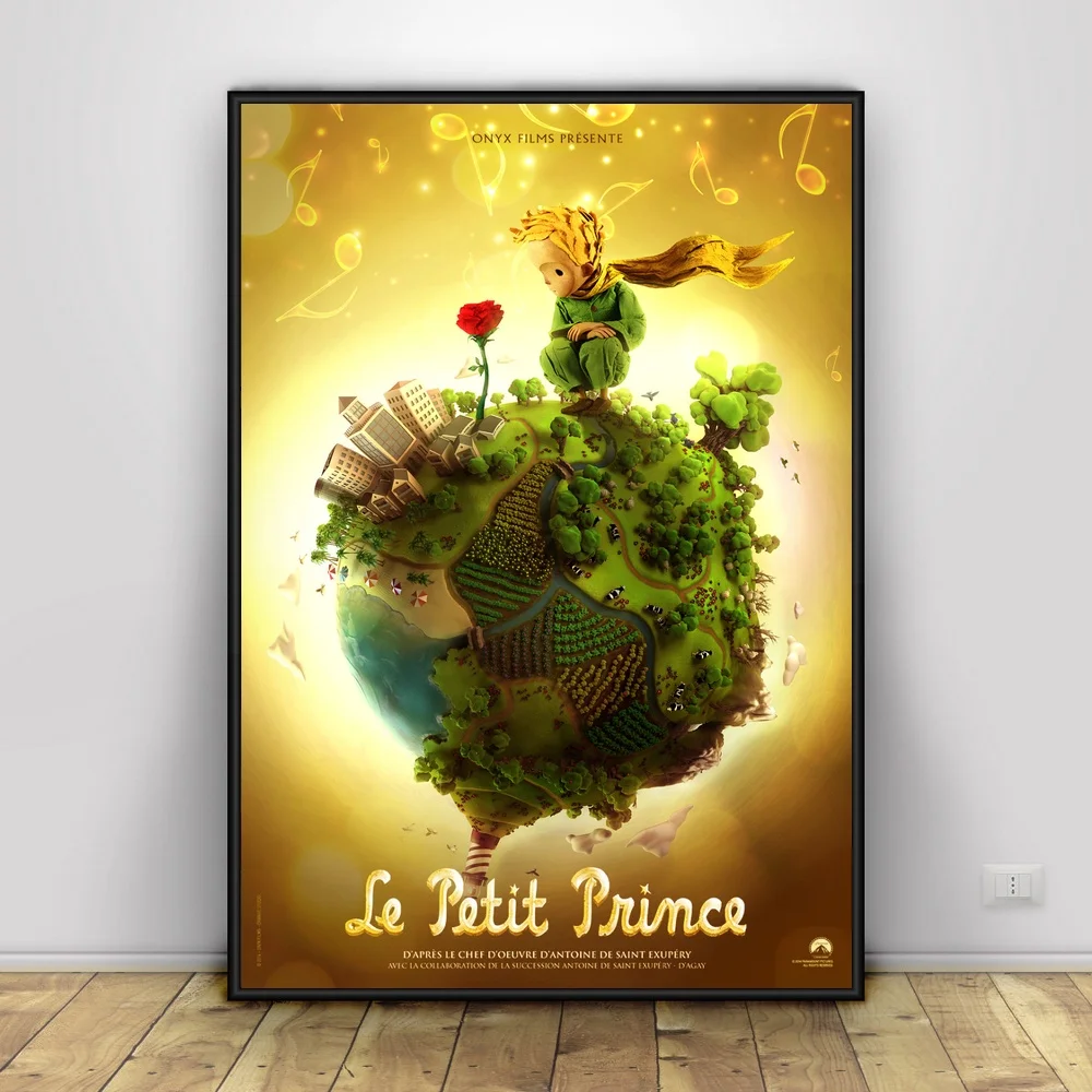 

The Little Prince Art Silk Poster Home Decor 12x18 24x36inch