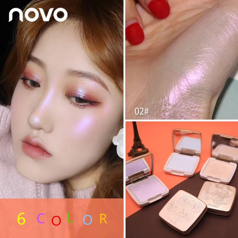 

Facial Bronzers Highlighter Palette Makeup Glow Kit Face Contour Shimmer Powder Body Base Illuminator Highlight Cosmetics Golden