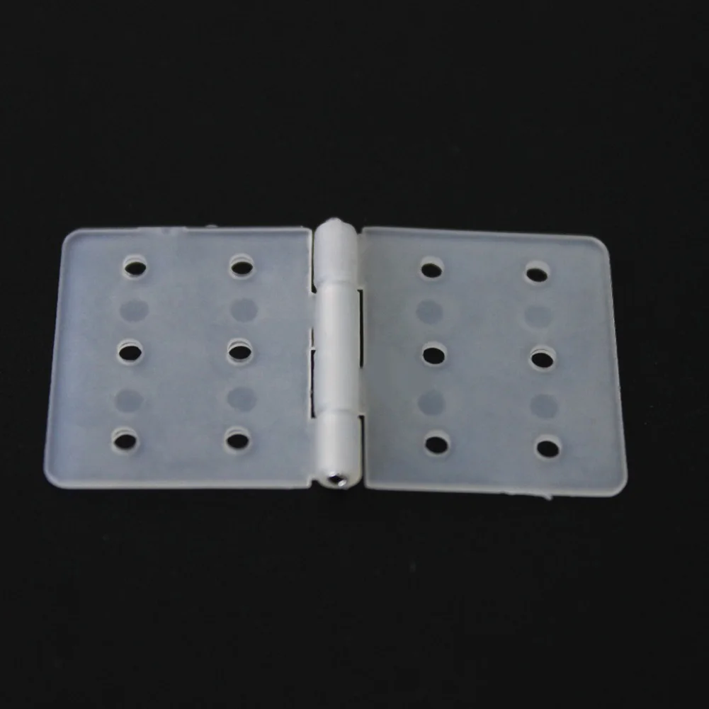 

10Pcs Nylon Hinge 20x36mm for RC Airplane Plane Parts Model Replacement with Aileron Removable Split Pins