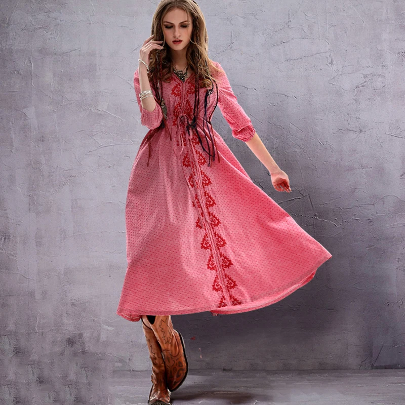 indian cotton dresses plus size