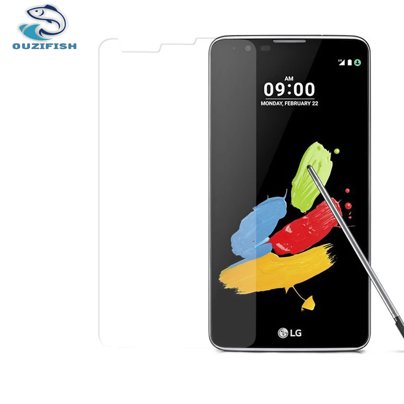 

OUZIFISH For LG Stylus2 Tempered Glass 0.3mm Screen Protector Film for LG Stylus 2 LS775 K520 Screen Protector Film