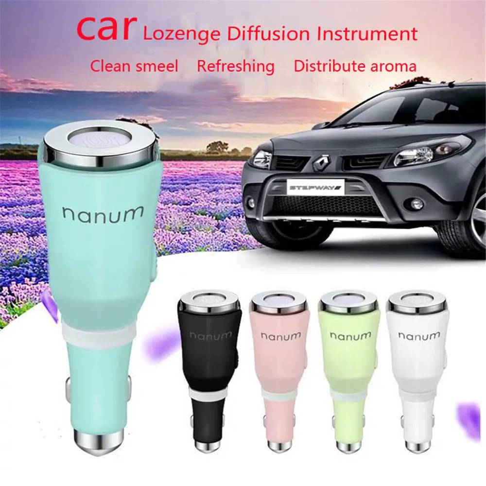 

Upgraded 12V Car Humidifier Air Purifier Aroma Diffuser Essential oil diffuser Aromatherapy Mist Maker Fogger humidificador