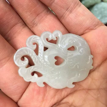 

Hetian jade phoenix jade pendant and Hetian jade auspicious jade pendant Pendant