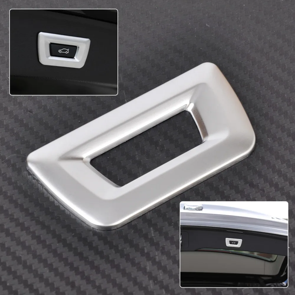 

CITALL Plastic Trunk Release Switch Frame Button Cover Trim For BMW X3 X4 X5 X6 3 5 7 Series 2009 2010 2011 2012 2013 2014 2015