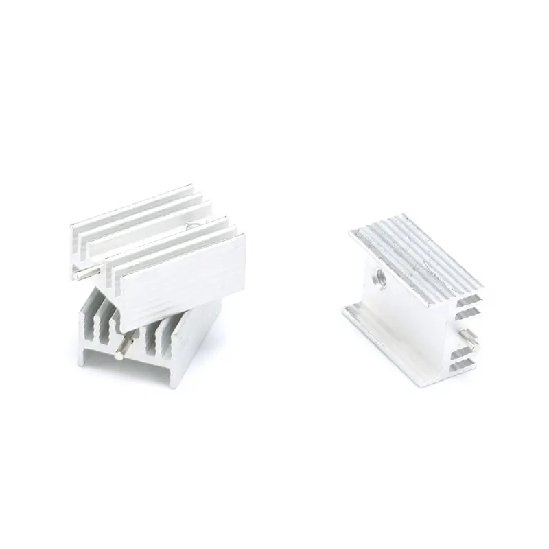 10Pcs Aluminum Heatsink Transistor Radiator With Needle For Transistors TO-220 Z09 Drop ship (3)