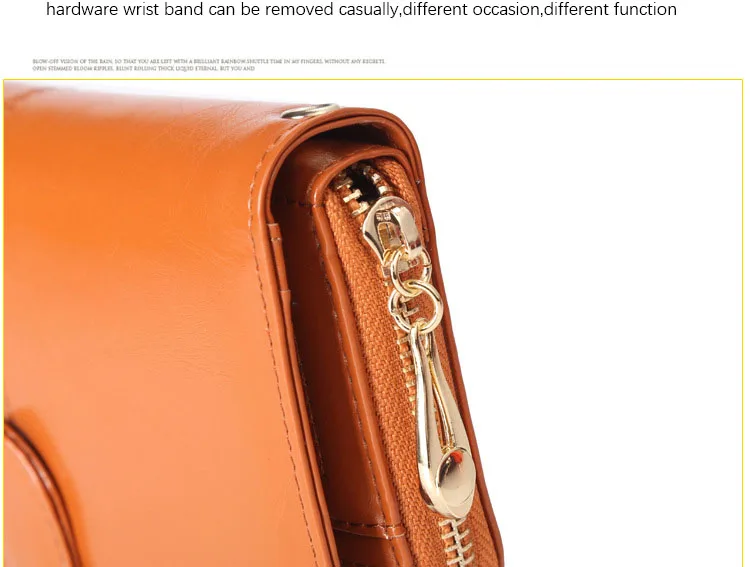 AMONCHY Women Wallets Practical Artificial Leather Female Clutch Wallet Long Zipper Purses (25)