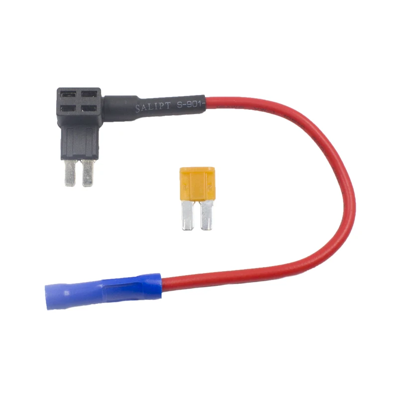 Fuse Holder Circuit Adapters and Fuse Set Add-a-circuit Fuse Holder Micro/Mini/Low-profile mini/Standard ATM APM Blade Tap Dual Adapter Auto Car Fuse