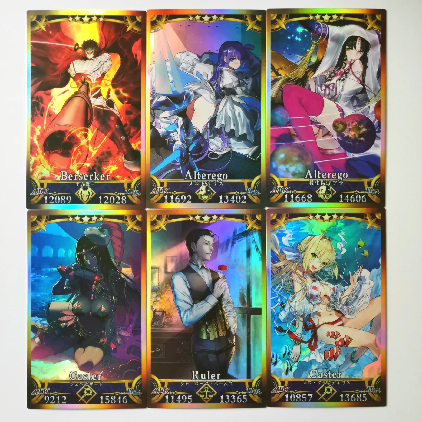 62pcs Set Fate Fgo The Holy Grail War Alter Toys Hobbies Hobby Collectibles Game Collection Anime Cards Game Collection Cards Aliexpress