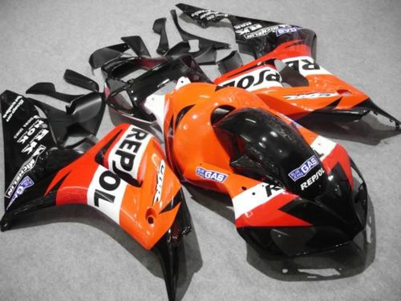 Новинка Лидер продаж комплект обтекателей для мотоциклов Honda CBR1000RR 06 07 оранжево