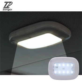 

ZD 1X Car reading light LED ceiling lamp Trunk light For Toyota corolla yaris Honda civic accord Peugeot 206 307 407 Accessories