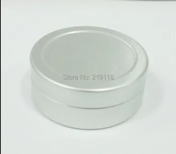 

Free Shipping 25g 25ml Aluminum Cosmetic Jar Container 100pcs/lot High Quality Makeup Container Factory Wholesale
