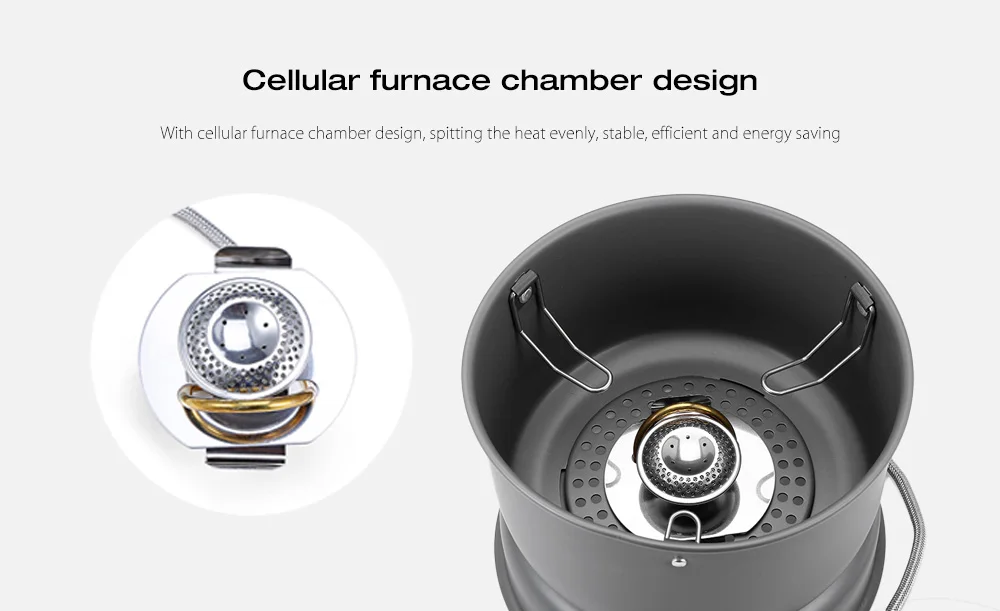 Foldable Windproof Outdoor Camping Gas Stove Alcohol Stove Stainless Steel Outdoor Stove Picnic Dual-use Alcohol Stove Camping  