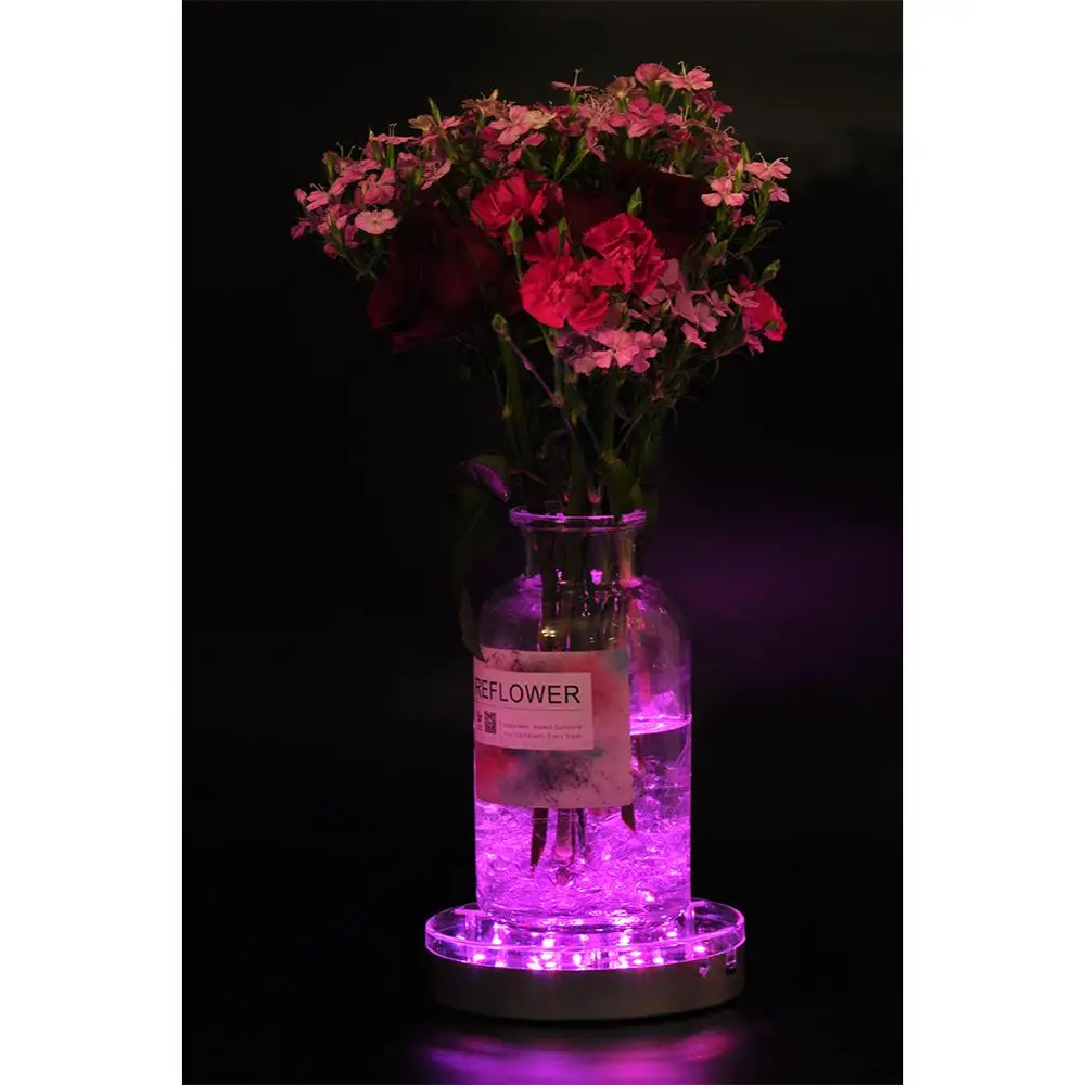 6inch LED Base Pink Color 2