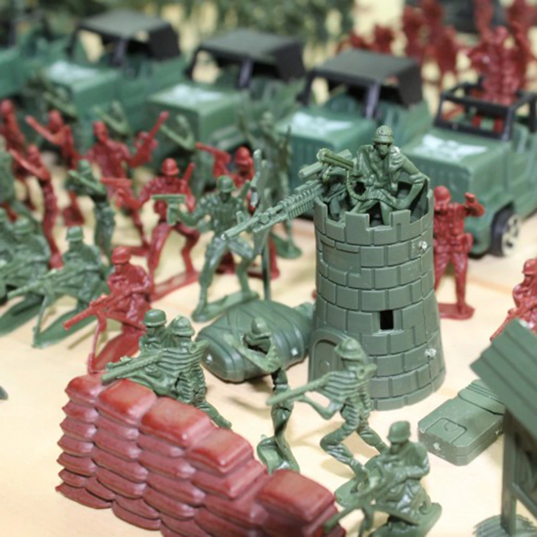 301 шт/партия 5 см Пластиковый Солдат модель Второй мировой войны солдат Военная игрушка набор для детей