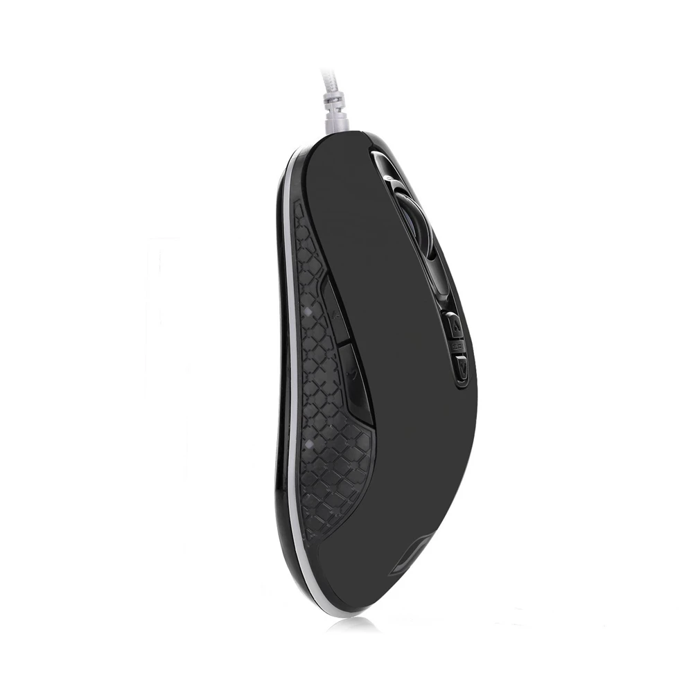 Tanie SeenDa profesjonalna przewodowa mysz gamingowa RGB 7 przycisków 4000 DPI LED ergonomiczna optyczna mysz do gier dla komputer stancjonarny Laptop mysz dla gracza