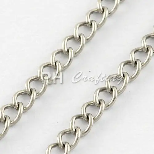 Buy 304 Stainless Steel Twisted Chains Curb Chain, for