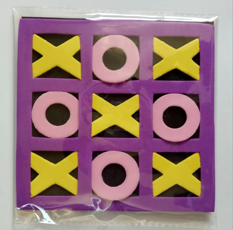 Бесплатная доставка новинка игрушка для детей 4X 6X 12X 24X EVA TIC TAC TOE интеллектуальной