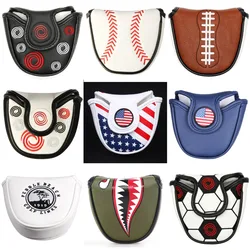 Magnetic Closure/Velcro Closure Customized Golf Mallet Putter Covers Headcover Synthetic Leather Multi Style Color Free Shipping Magnetic Closure/Velcro Closure Customized Golf Mallet Putter Covers Headcover Synthetic Leather Multi Style Color Free Shipping